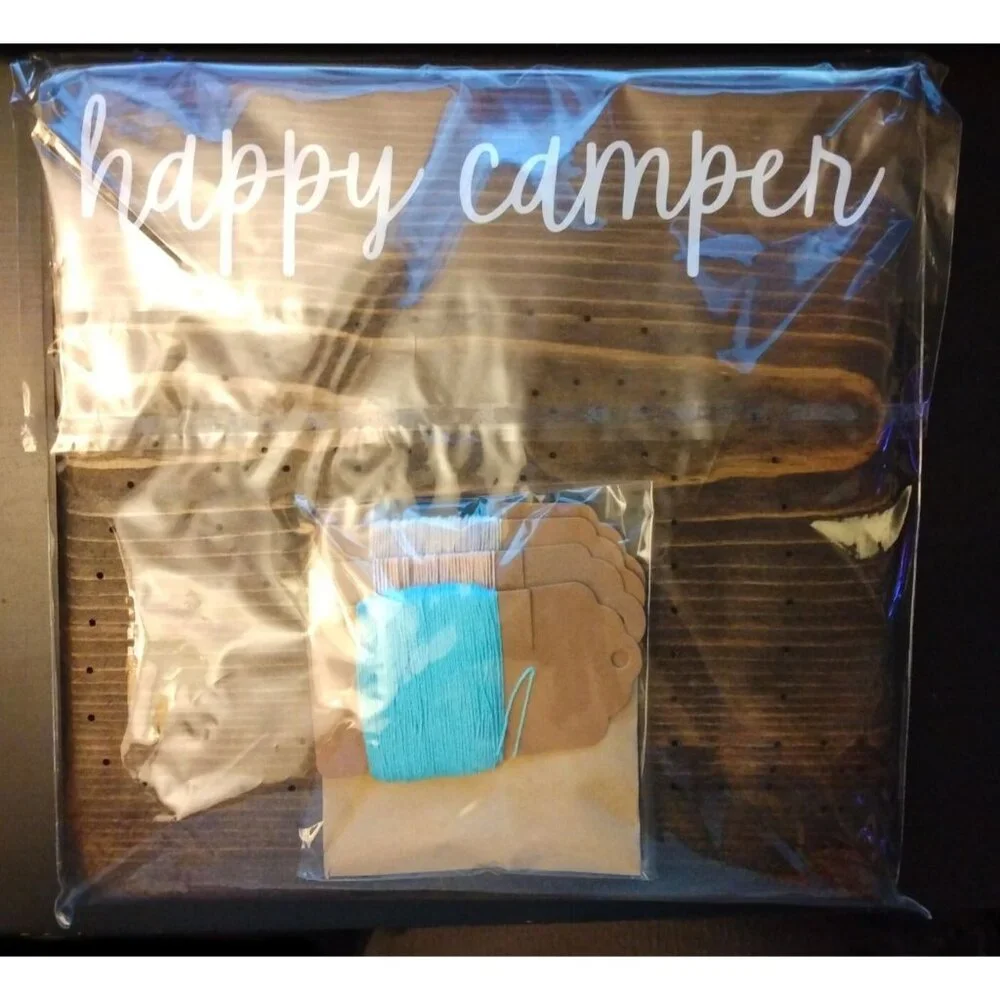DIY Happy Camper String Art Kit